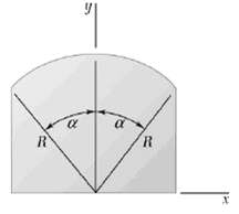 By determine centroid direct integration the of the area shown.