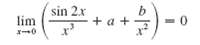For what values of and is the following equation true?