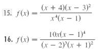 (r + 4)(x - 3) 15. f(x) = x*(x - 1) 1)* 10x(x – 16. f(x) - (x- 2)(x+ 1) 