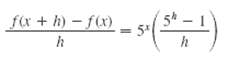 fx + h) - f(x) (*7) 54. 5지 