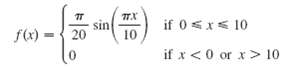 if 0 <x< 10 if x <0 or x> 10 sin 20 10 f(x) = 