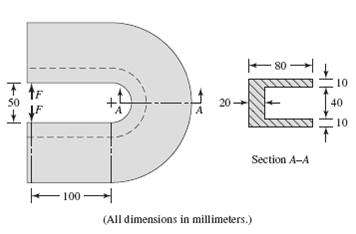 50 40 10 Section A-A (All dimensions in millimeters) 