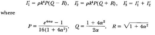 IK = pk*P(Q - R), = pk P(Q+ R), ; = K+ 1; where 1 + 4a? etma R = V1 + 4a? 16(1 + 4a?)' Q = 2a 