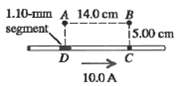 1.10-mm A 14.0 cm B segment is.00 cm 10.0A 