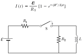 At t = 0, the open switch in Figure P32.69