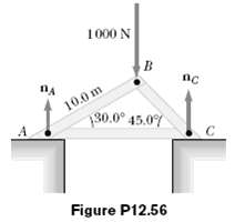 Figure P12.56 shows a truss that supports