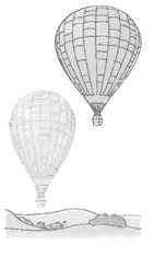 High-Altitude Research.  A1arge research balloon containing