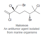 CI -Br CI ČI Br Halomon An antitumor agent isolated from marine organisms 