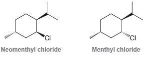 CI Menthyl chloride Neomenthyl chloride 