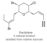 CI Br. Br Dactylyne A natural product isolated from marine sources 
