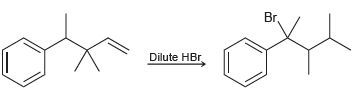 Br Dilute HBr. 