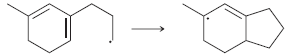 Draw a mechanism for the following intramolecular process: