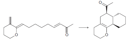 Propose a mechanism for the following transformation: