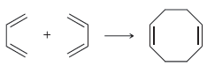 Consider the following [4+4] cycloaddition process. Would you expect this