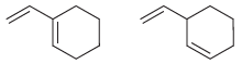In each of the following pairs of compounds identify the