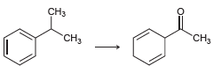 Propose a plausible synthesis for the following transformation.