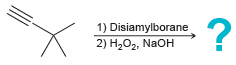 1) Disiamylborane 2) H20г, NaOH 