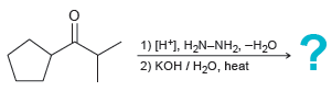 1) [H1, Н-N-NH2 -H2о 2) КОН / Н-0, heat 