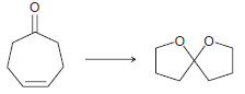 Propose an efficient synthesis for each of the following transformations:(a)(b)
