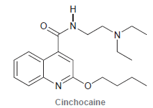 Н N. N. Cinchocaine 