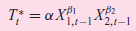T; = aX_x% 1,1-142,1-1 2,1-1 
