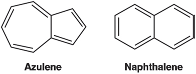 Azulene Naphthalene 