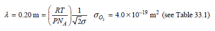 RT 1 = 0.20 m = m? (see Table 33.1) 4.0 x 10-19 бо, PN/20 PNA 