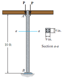 A' in. 9 in. 10 ft Section a-a 