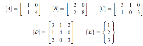 3 1 01 -1 0 3 2 0 [4] [B] [C] -2 8 3 1 [D] = {E} = 3 4 0 2. 