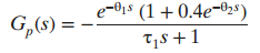 e-01$ (1 + 0.4e¬02s) G,(8) = T,s +1 