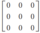 Determine whether the given matrix is in row echelon form.
