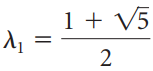 In Example 4.41, find eigenvectors v1 and v2 corresponding to andWithverify