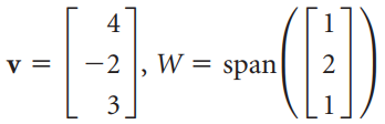 W = span -2 2 3 