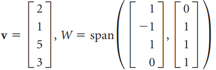 2 -1 W = span| .3 