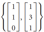 Verify that the standard matrix of the projection onto W