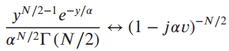 y/-1e-y/α α/2Γ (N/2) /2–1 +(1-jαυ)-Ν/2| 