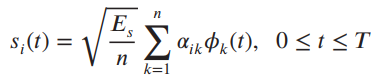 E, а Ф, (1), 0 <IST п s,(t) = V k=1 п 