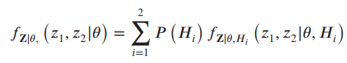 2 S z1o. (21, Z,10) = E P (H,) fz1e.H, (z1, zl0, H,) i=1 
