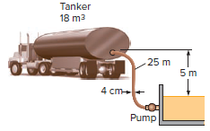Tanker 18 m3 25 m 4 ст- Pump 