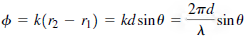 2пd $ = k(2 – n) = kd sin0 %3D sin0 