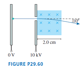 2.0 cm OV 10 kV FIGURE P29.60 X IX 
