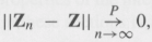 For n = 1, 2,..., let Zn = (Zn1,...Znk) and
