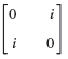 Is the given matrix Hermitian? Skew-Hermitian? Unitary? Find its eigenvalues