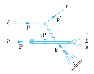 p' zP k hadrons hadrons 