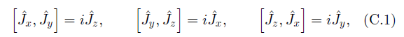 [,. 3.]= iJ, [J. J.] = iJ., [J1] = id, (C.1) 