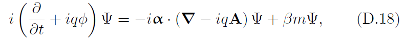 д + iqo ) V = -ia · (V – iqA) V + ßm¥, (D.18) дt 