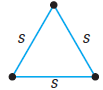 Geometry An equilateral triangle is one in which all three