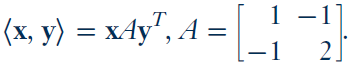 1 -1 (x, y) = xAy