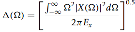 0.5 Δ (Ω)- UP (0)X υ 2πΕ 