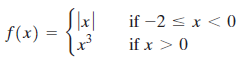 if -2 s x < 0 if x > 0 f(x) = 